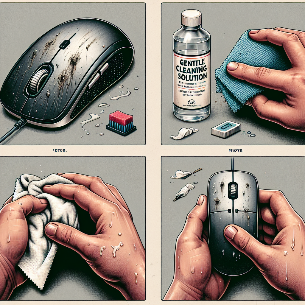 How to Remove Dirt and Grime from Your Optical Mouse?